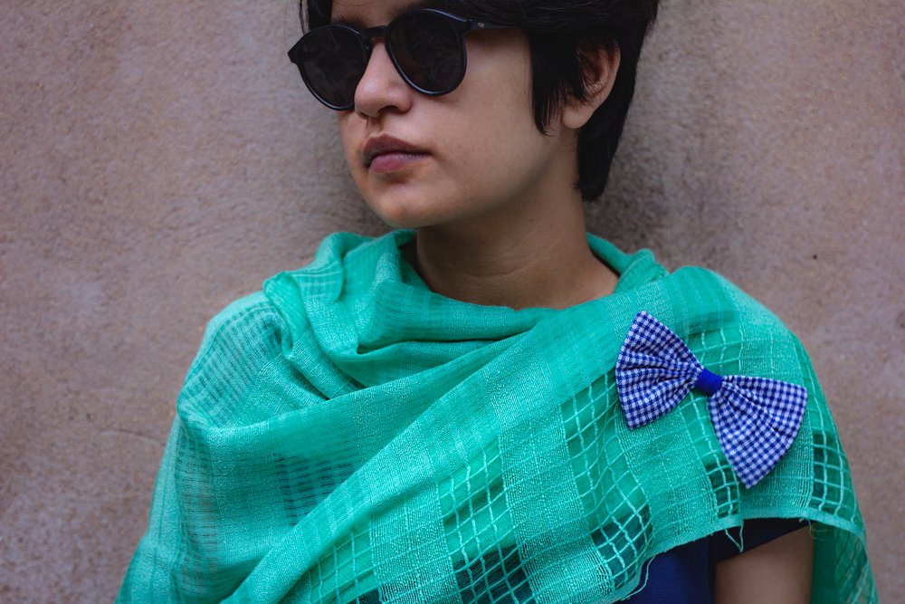 Alternative saree style